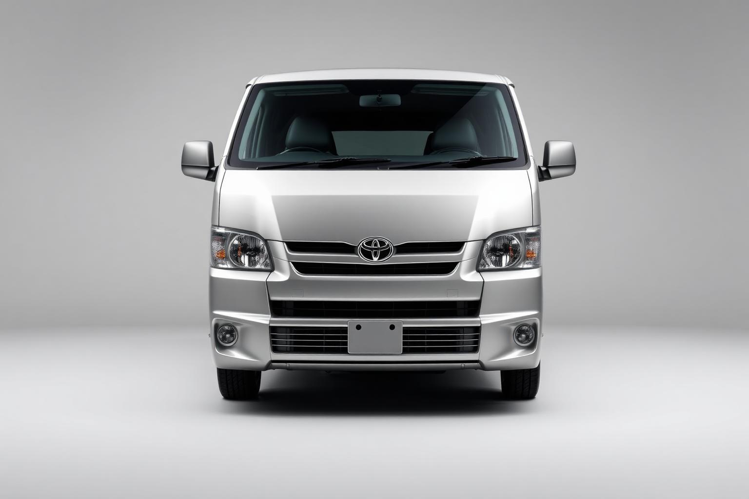 Toyota Hiace vista frontal